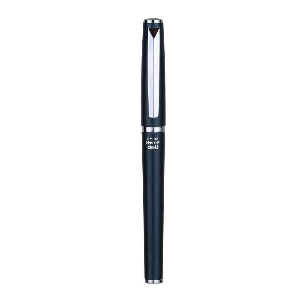 Deli Gel Pen 0.5mm-Black- S71