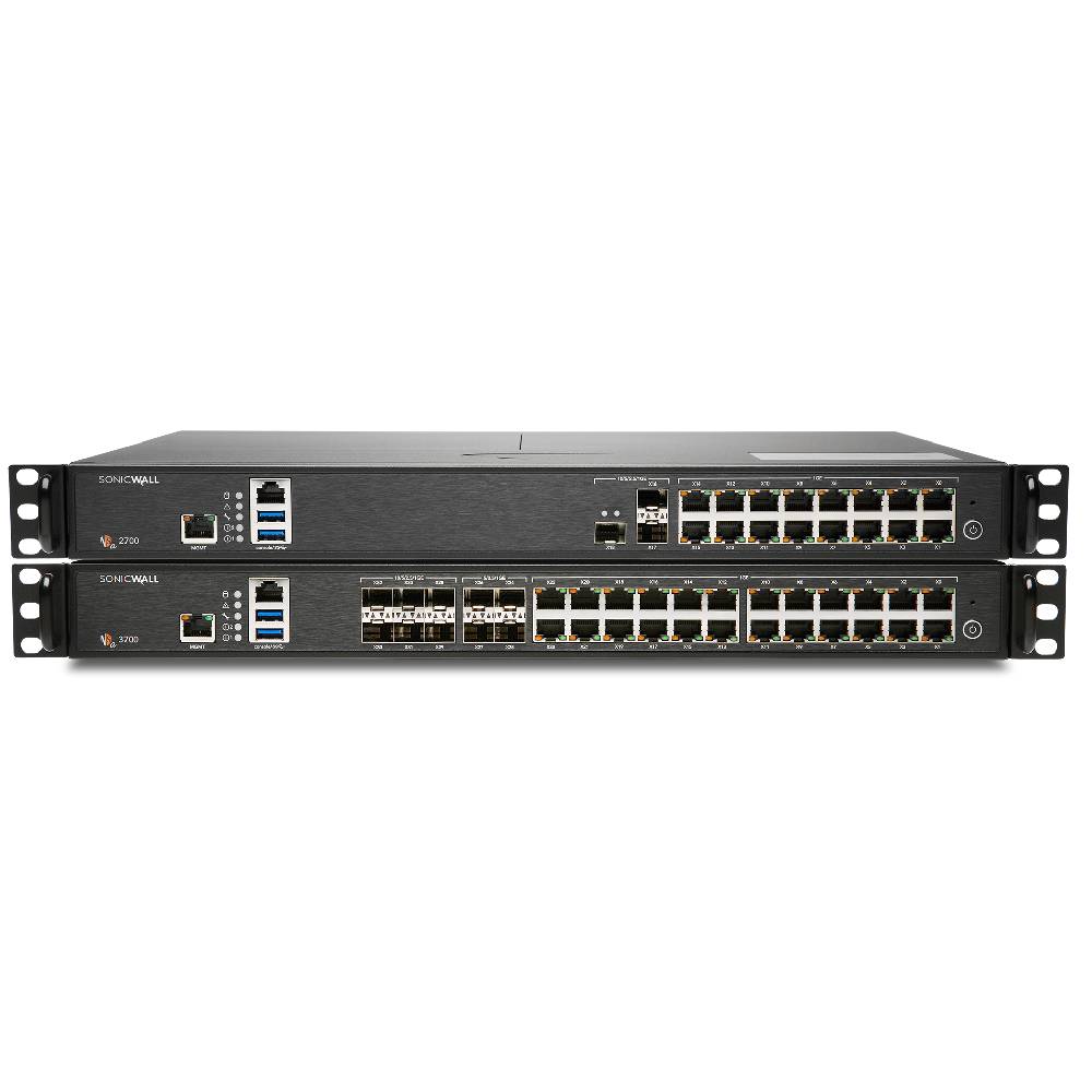 SonicWall NSA 2700  Mid-Level Advanced Network Security Firewall