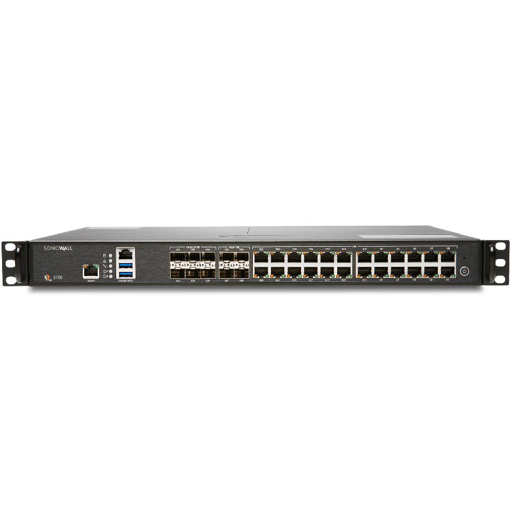 SonicWall NSA 3700  Mid-Level Advanced Network Security Firewall