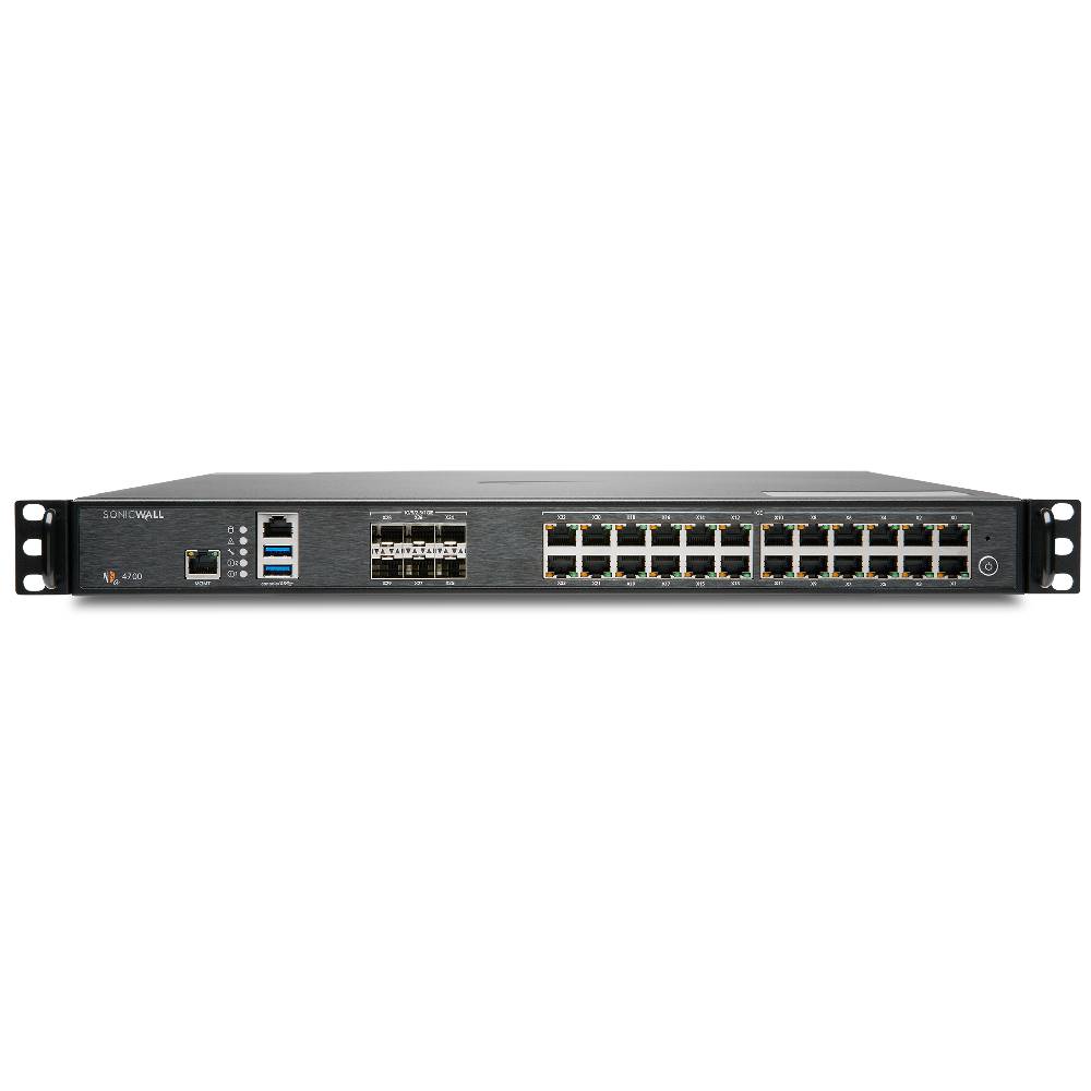 SonicWall NSA 4700  Mid-Level Advanced Network Security Firewall