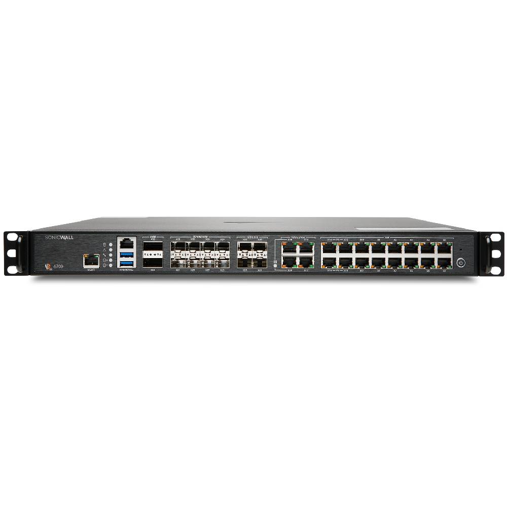 SonicWall NSA 6700  Mid-Level Advanced Network Security Firewall