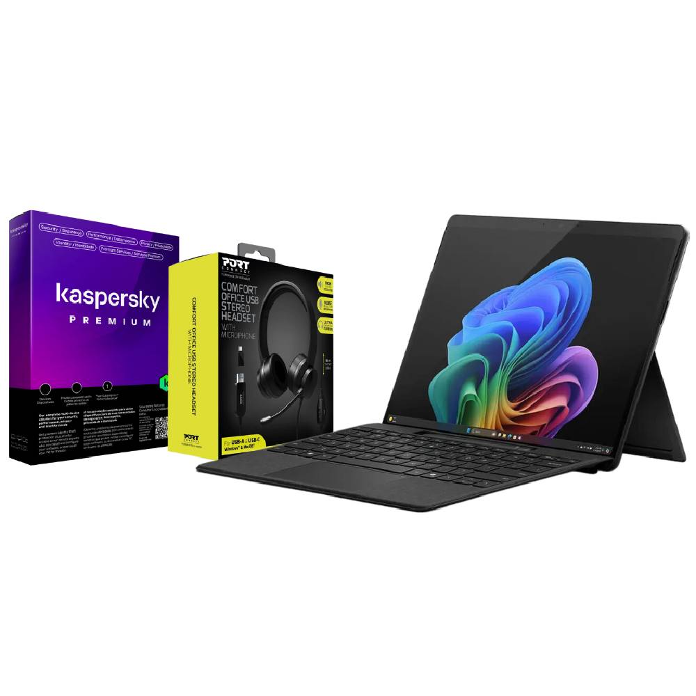 Surface Pro 11 Elite 16/1TB Black + Type Cover + Slim Pen + Headset + Kaspersky Premium 1D 1Y Box
