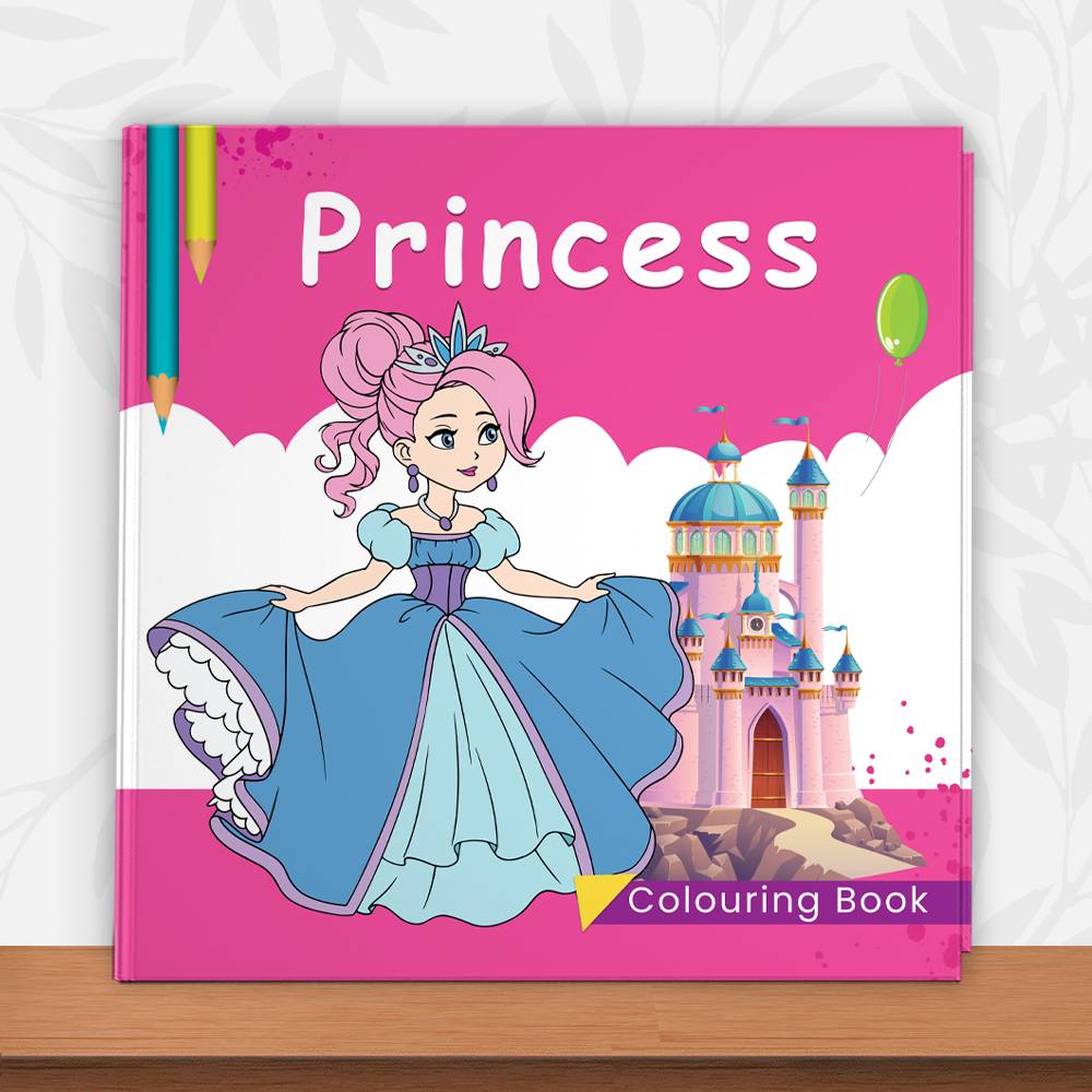 Book Coloring Book: Princess