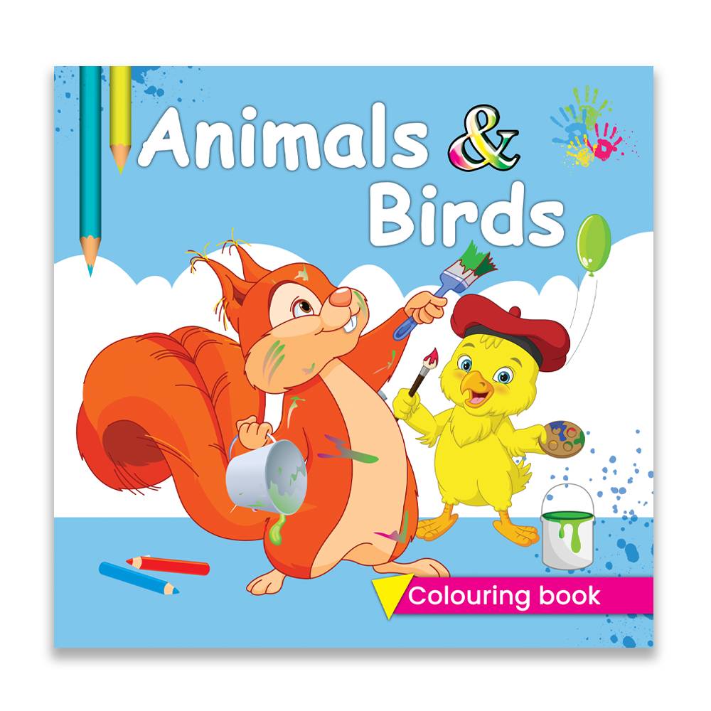 Book Coloring Book: Animals