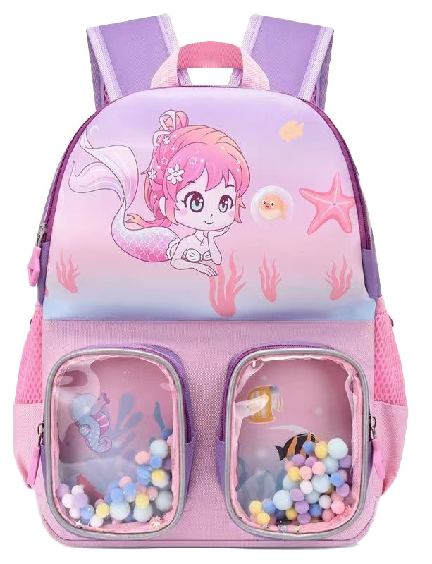 Prima Backpack - For Girls-14INCH-KG-Purple