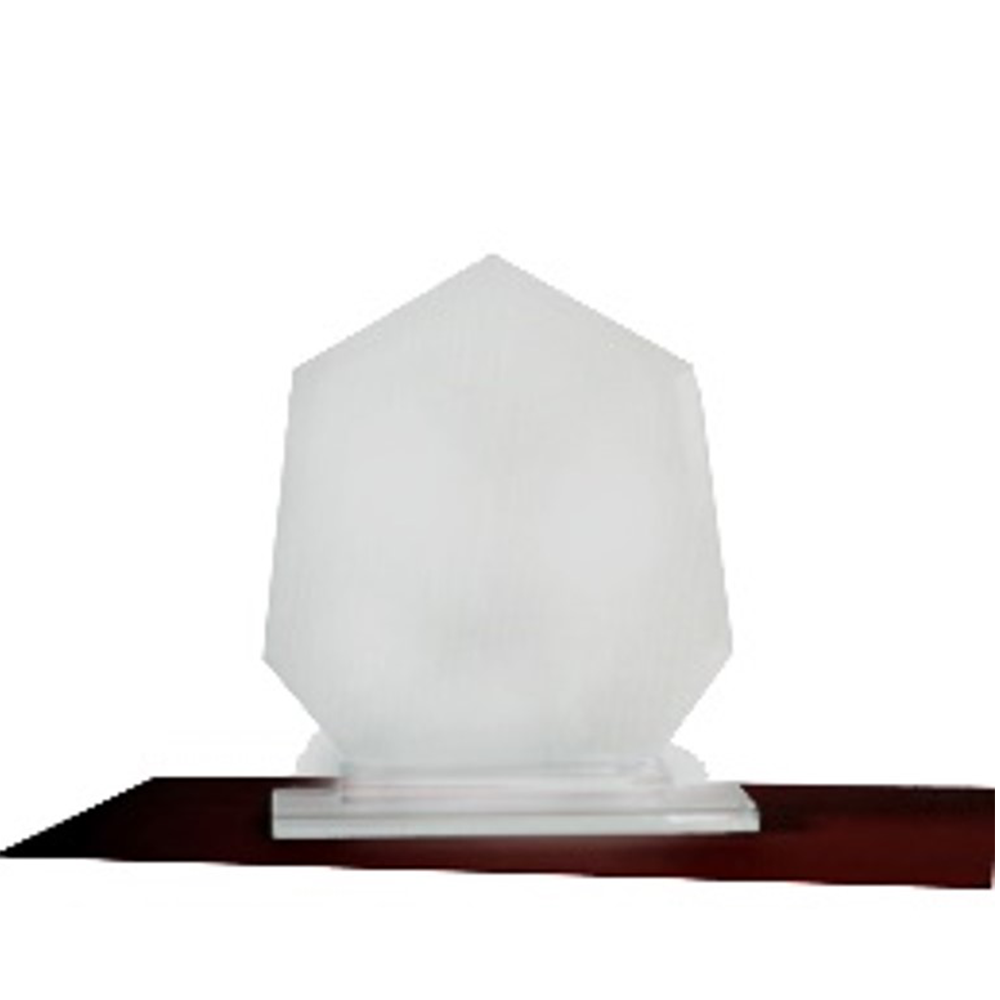  Glass Crystal Trophy Transparent, Different sizes